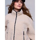 Sinsay Teddy jakna s ovratnikom i džepovima na patentni zatvarač | shoptok.hr