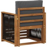  Srednja sofa za van Prirodna | shoptok.hr