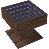  Stolić za kavu LED boja hrasta 50x50x45 cm konstruirano drvo | shoptok.hr
