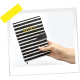 Rokovnik CRNO/BELI A5/128L SA MAGNETOM OP-M2603L CTN 1/114 NOVO+ Cene