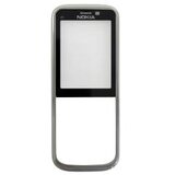 Nokia ohišje C5-00 sprednji del - white silver Cene