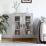  Komoda siva boja betona 69,5x34x90 cm od konstruiranog drva | shoptok.hr
