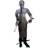 SHX Animirani mož z verižno žago za halloween dekoracijo | Shoptok.si