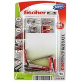 Fischer Duopower Univerzalni zidni vložek (Ø x Do: 6 x 30 mm, 4 kos, Material zidnega vložka: Najlon) Cene