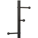 5five Stalak za kapute TIGE 173x37 cm crni | Eponuda.com