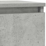  Komoda siva boja betona 29,5x34x76 cm od konstruiranog drva | shoptok.hr