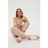 Marisse WOMEN'S JOGGING PANTS Z-DR-4800 L.BROWN MEL Cijene
