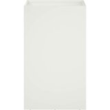  Vrtna saksija Bijela 30 x 30 x 50 cm Čelična vrata | shoptok.hr