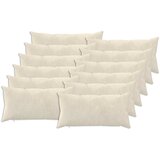  Presvlaka za jastuk 12 pcs HEERLEN Krem 40 x 80 cm | shoptok.hr