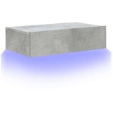 vidaXL TV ormarić s LED svjetlima siva boja betona 60 x 35 x 15 5 cm | shoptok.hr