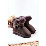 Boto Fleece-lined Snow Boots Grey Bessie | ePonuda.com