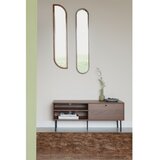 White Label Rjava TV omarica v orehovem dekorju 120x50x40 cm Stripes – | Shoptok.si