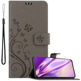 Cadorabo Samsung Galaxy M30/A40s v klasična črna - ovitek v cvetličnem dizajnu z magnetnim zapiranjem, stoječo funkcijo in režami za kartice, (20559377) | Shoptok.si