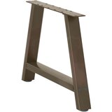  Noge za klubsko mizico v obliki črke A, 2 kosa, 70 x (42-43) cm, jeklo | Shoptok.si