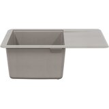  Umivaonik Siva 560 x 460 mm 80% kvarc i 20% smola | shoptok.hr