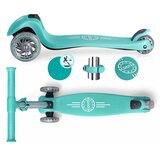 Ricokids Glow trokotačni balansirajući skuter za djecu, svijetli u mraku - tirkizni | shoptok.hr