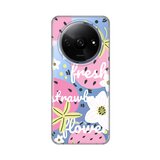 torbica silikonska print skin za xiaomi redmi A3 fresh pink