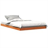 vidaXL Okvir kreveta voštano smeđi 120 x 190 cm od masivne borovine | shoptok.hr