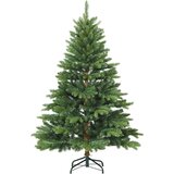  Umjetno božićno drvce s nogom Zelena 120 cm PVC, PE i čelik | shoptok.hr