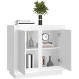 vidaXL Komoda bijela 80 x 34 x 75 cm od konstruiranog drva | shoptok.hr