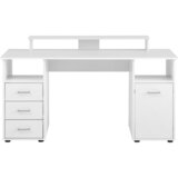 MID.YOU Pisalna Miza Niels, Bela, 150x70 | Shoptok.si