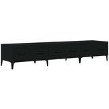 TV omarica črna 150x34,5x30 cm konstruiran les, (20731995) | Shoptok.si