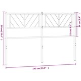  Kovinsko vzglavje belo 135 cm, (20934026) | Shoptok.si