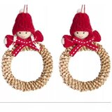  Božična dekoracija za vrata, 10 cm - različne | Shoptok.si