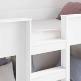  Postelja na vzkraj za otroke Bela 80 x 200 cm Konstruiran les, (5000137007) | Shoptok.si