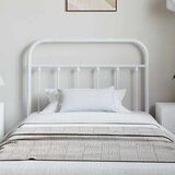  Metalno zamjensko uzglavlje bijelo 100 cm | shoptok.hr