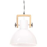  Industrijska viseča svetilka 25 W bela okrogla 30 cm E27, (21643883) | Shoptok.si