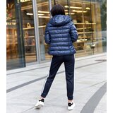 Gemre Navy Shiny Jacket Berta | Shoptok.si