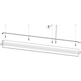 Eglo 98494 - led plafonska svetiljka spadafora LED/25W/230V | Eponuda.com
