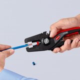 Knipex Abisolierzange autom. 0,03-16qmm PreciStri 12 52 195 SB: avtomatske klešče za odstranjevanje izolacije 0,03-16qmm PreciStri 12 52 195 SB., (20787045) | Shoptok.si
