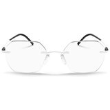  Unisex Dioptrijske naočale Silhouette Purist 5561 LG 50/19 Black Cijene