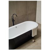 AQUAART kada essence black gloss 185 samostojeća 185x80x60 cm | shoptok.hr