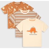 Sinsay Pamučne majice s motivom dinosaura 3 pack | shoptok.hr