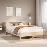 vidaXL Knjižna postelja brez vzmetnice 140x200 cm trdna borovina, (21532645) | Shoptok.si
