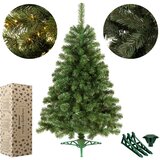  CT0054 UMJETNA BOŽIĆNA DRVCA ZELENA JELKA 150 CM Slike
