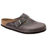 Birkenstock Natikači Boston Etroite Siva | Shoptok.si