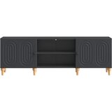 TV ormar Crna 150 x 31 x 50 cm Konstruirano drvo | shoptok.hr