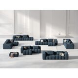 Cosmopolitan Design Temno modra kotna sedežna garnitura (levi kot/z ležalnikom) Verona – | Shoptok.si