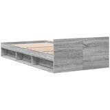 Okvir za krevet s ladicom boja hrasta 100x200 cm drveni | shoptok.hr