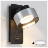  Brilagi-LED RGB lampa AURA LUX s USB i prigušiva 1xGX53/14W/230V Wi-Fi Tuya crna/zadimljena Cene