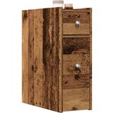 Maison Chic Ozka kopalniška kredenca - Kopalniška omarica - Kopalniški kabinet s kolesi starinski les inženirski les, (21794378) | Shoptok.si