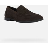 Geox Dark brown men's moccasins Sapienza - Men's | Shoptok.si