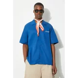 Carhartt WIP Košulja S/S Delray Shirt za muškarce, boja: crna, relaxed, I031465.25SXX