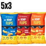 Hempions Bio Hemp Flips Trio - 15 x 70 g | Shoptok.si