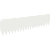  Ograda oko Travnjaka 10 pcs 103 x 25 cm Čelik Bijela | shoptok.hr