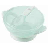 Kikka Boo Činija sa vakumom i kašičicom Feedy Mint ( KKB40153 ) | ePonuda.com